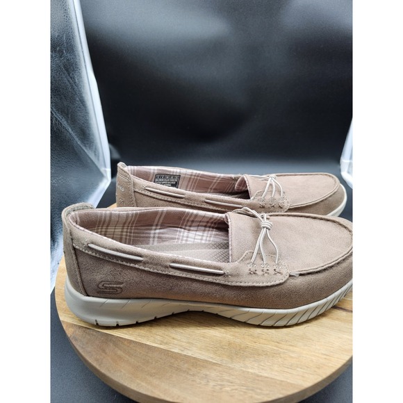 Skechers Womens Wave Lite Playful Sneakers Size‎ 9 Taupe - Picture 2 of 9